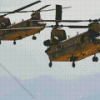 Chinook Helicopters Diamond Painting