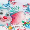 Christmas Mice Art Diamond Painting