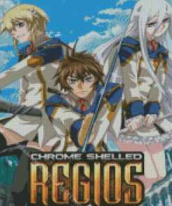 Chrome Shelled Regios Anime Diamond Painting