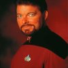 Commander William T Riker Diamond Painting