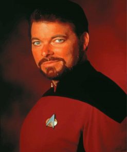 Commander William T Riker Diamond Painting