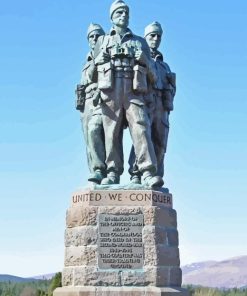 Commando Memorial Monument Diamond Painting