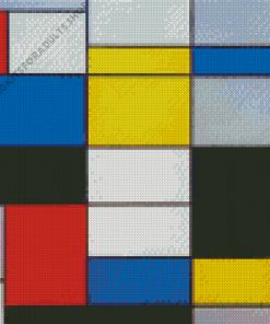 Composition A Mondrian Diamond Painting