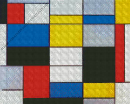 Composition A Mondrian Diamond Painting