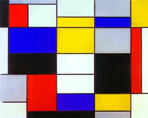 Composition A Mondrian Diamond Painting