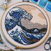 Cross Stitch Ocean Wave Diamond Painting