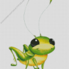 Cute Cricket Art Diamond Painting