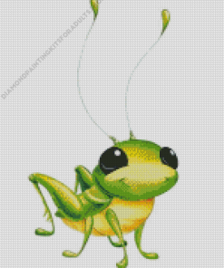 Cute Cricket Art Diamond Painting