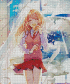 Cute Kaede Akamatsu Diamond Painting