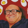 Danny DeVito Illustration Diamond Painting