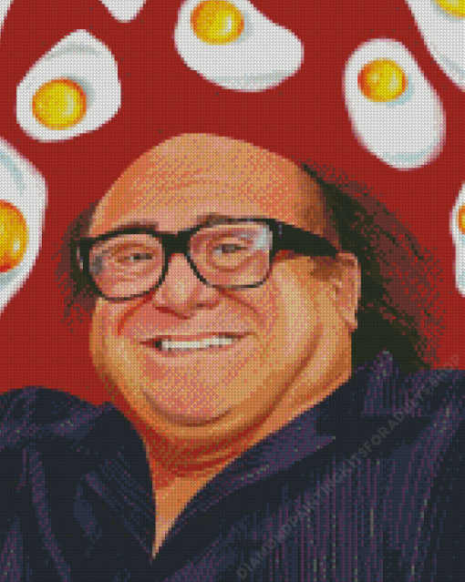 Danny DeVito Illustration Diamond Painting