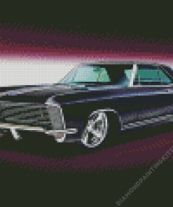 Dark Purple Buick Riviera Diamond Painting