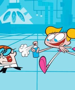 Dee Dee Dexters Laboratory Diamond Painting