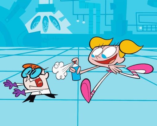 Dee Dee Dexters Laboratory Diamond Painting