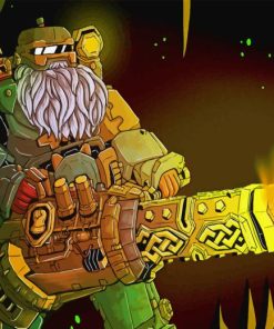 Deep Rock Galactic Character Art Diamond Painting