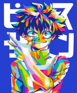 Deku Pop Art Diamond Painting