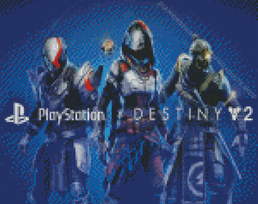 Destiny 2 Poster Art Diamond Painting