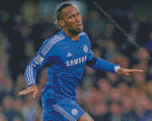 Didier Drogba Football Player Diamond Painting