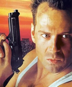 Die Hard Character Diamond Painting