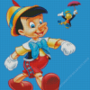 Disney Pinocchio And Jiminy Cricket Diamond Painting