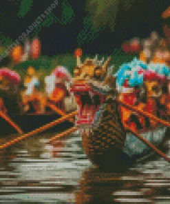 Dragon Boat Festival Diamond Painting