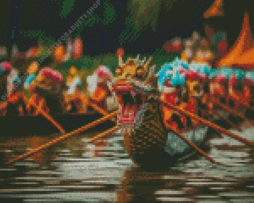 Dragon Boat Festival Diamond Painting