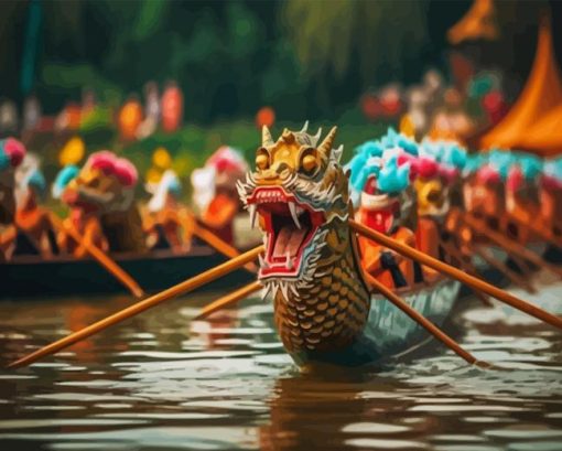 Dragon Boat Festival Diamond Painting