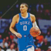 Duke Blue Devils Basketball Player Diamond Painting