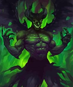 Dungeons And Dragond Demon Lord Diamond Painting