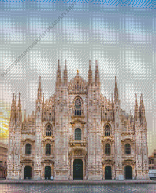 Duomo di Milano Cathedral Diamond Painting