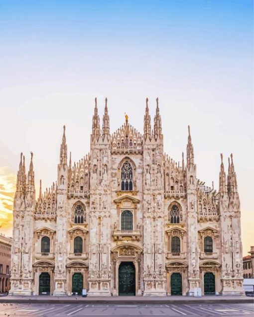 Duomo di Milano Cathedral Diamond Painting