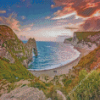 Durdle Door Seascape Diamond Painting