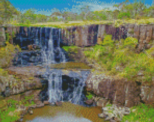 Ebor Falls Armidale Diamond Painting