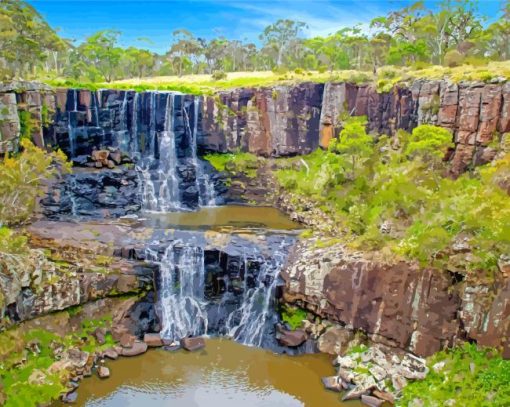 Ebor Falls Armidale Diamond Painting