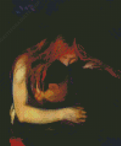 Edvard Munch Vampire Diamond Painting