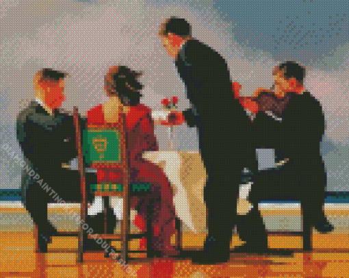 Elegy For a Dead Admiral by Jack Vettriano Diamond Painting