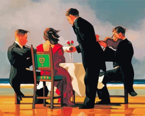 Elegy For a Dead Admiral by Jack Vettriano Diamond Painting