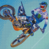 Eli Tomac Motorcycle Racer Diamond Painting