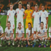 England Womens National Football Team Diamond Painting