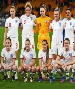 England Womens National Football Team Diamond Painting