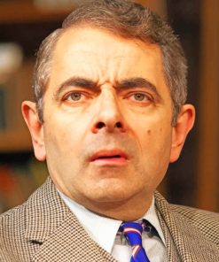 English Actor Rowan Atkinson Diamond Painting