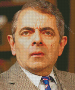 English Actor Rowan Atkinson Diamond Painting