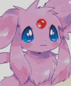 Espeon Art Diamond Painting