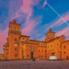 Este Castle Ferrara Diamond Painting