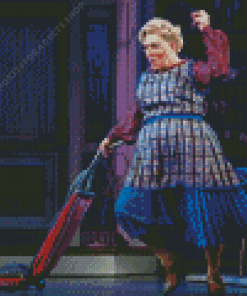 Euphegenia Mrs Doubtfire Character Diamond Painting