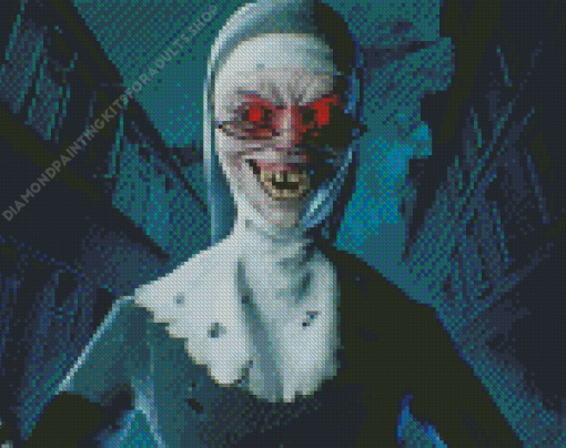 Evil Nun Game Diamond Painting