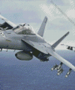 Fa 18 Hornet Fighters Diamond Painting