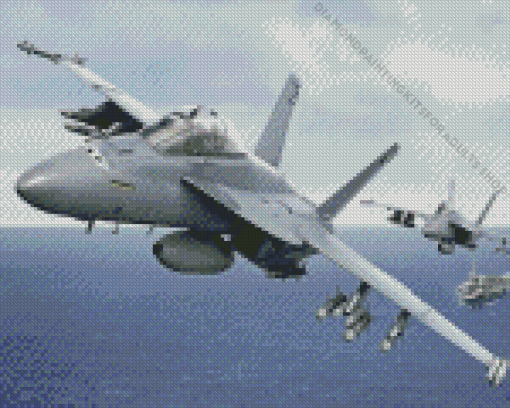 Fa 18 Hornet Fighters Diamond Painting