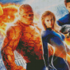 Fantastic Four Diamond Painting