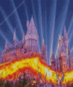 Fantasy Harry Potter Hogwarts Castle Diamond Painting